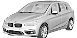 BMW F45 U0324 Fault Code